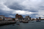 21st May 2014 - Harbour and church at Castro Urdiales