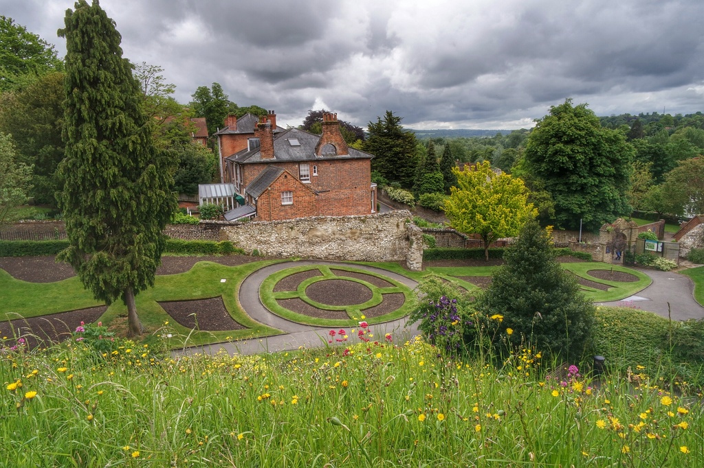 View of Guildford Castle Grounds by mattjcuk