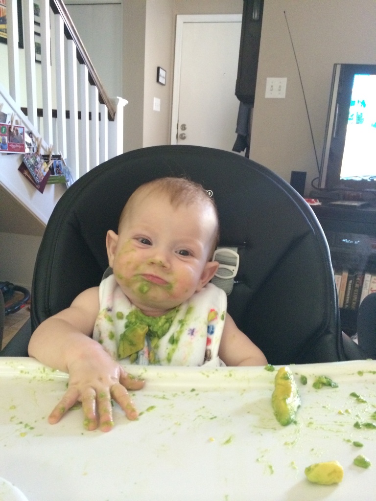 Making a mess with avocado by doelgerl