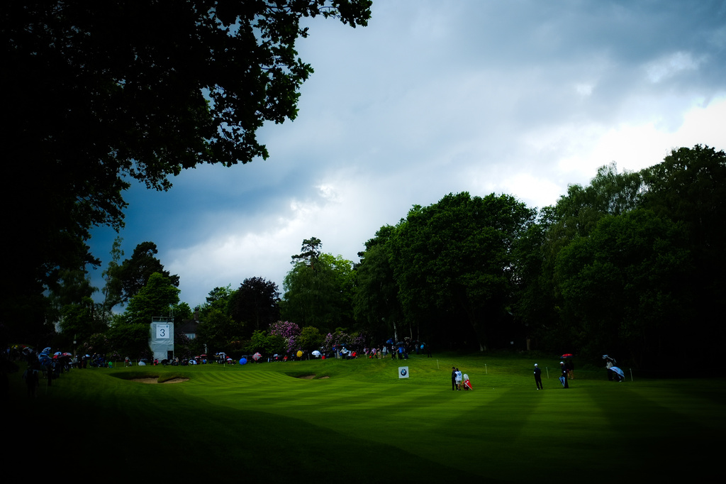 Day 142, Year 2 - The 3rd Green At Wentworth by stevecameras