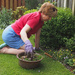 Linda gardening by philhendry