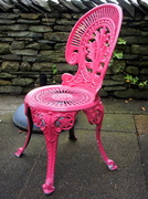 8th May 2014 - Pink garden chair