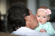 21st May 2014 - Kisses From Grandpa!