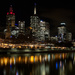 Melbourne City Skyline by lwain