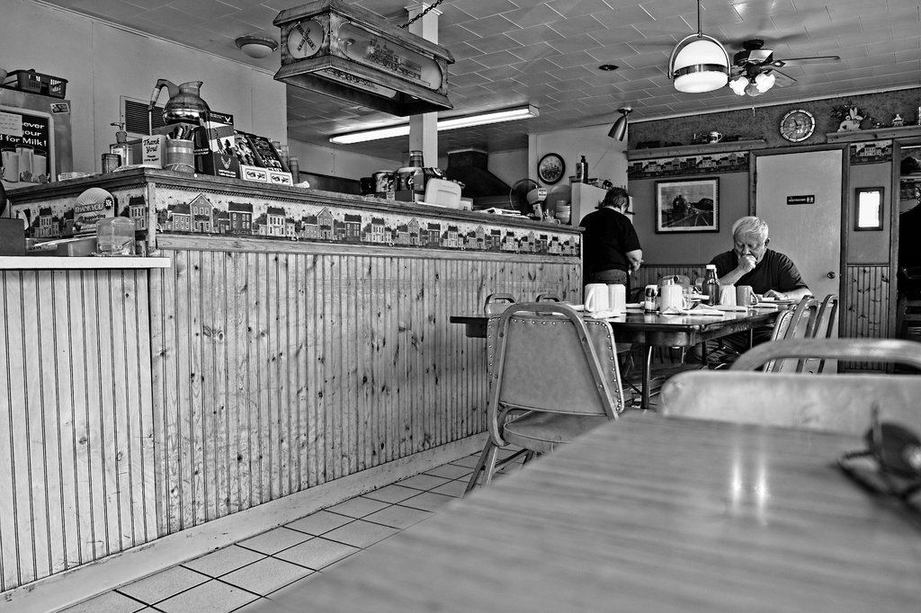 Inside The Whistle Stop Cafe by tosee