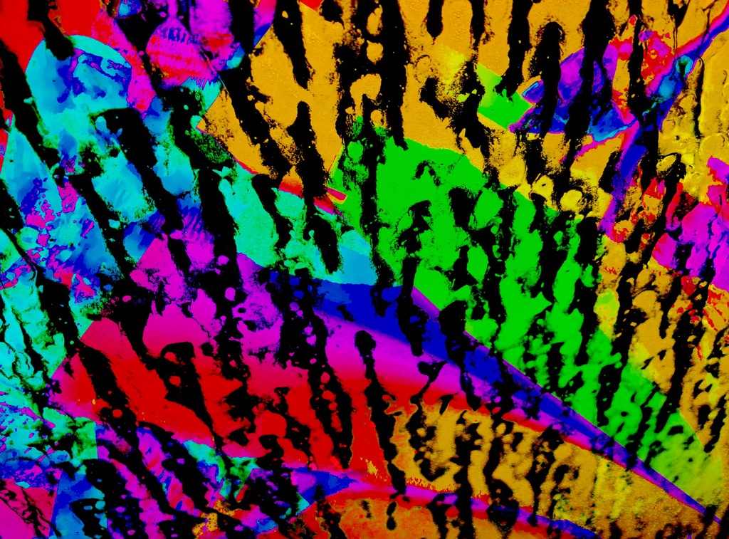 Crazy Car Wash Abstract by olivetreeann