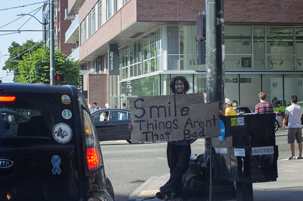 Smile...Things Aren't That Bad! by seattle