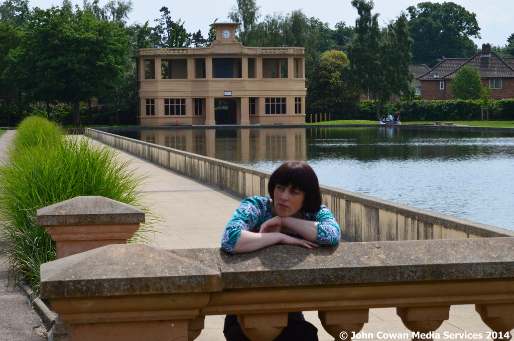 Girl by boating lake 2 by motorsports