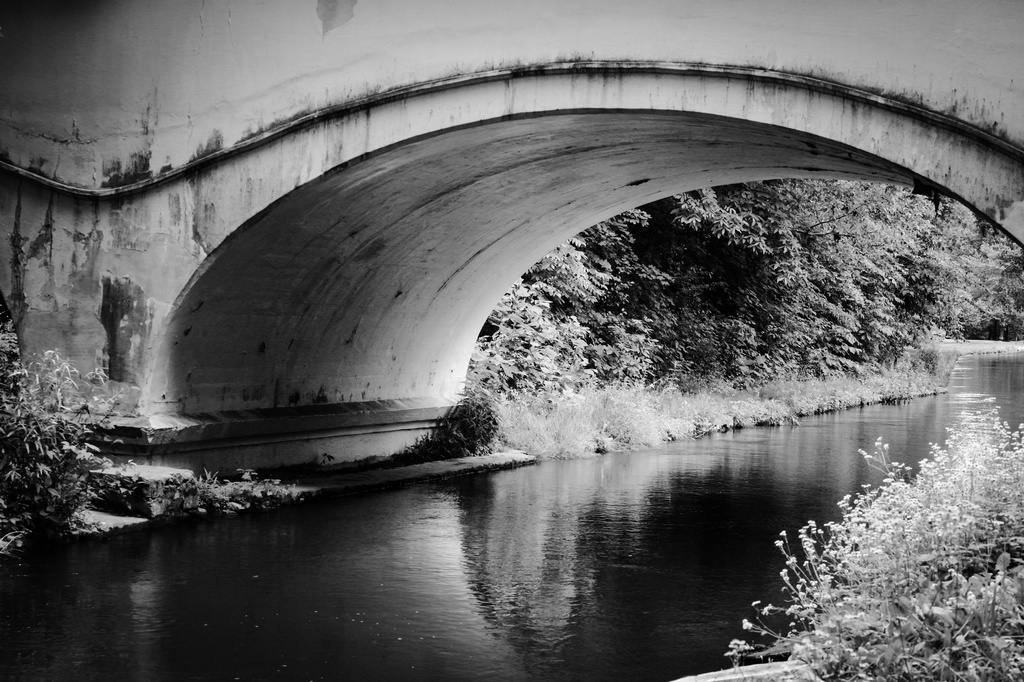 Bridge over calmer water by studiouno