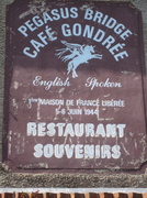 6th Jun 2014 - Café Gondrée at Pegasus Bridge.....