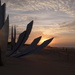 Sunset on Omaha Beach by judithdeacon