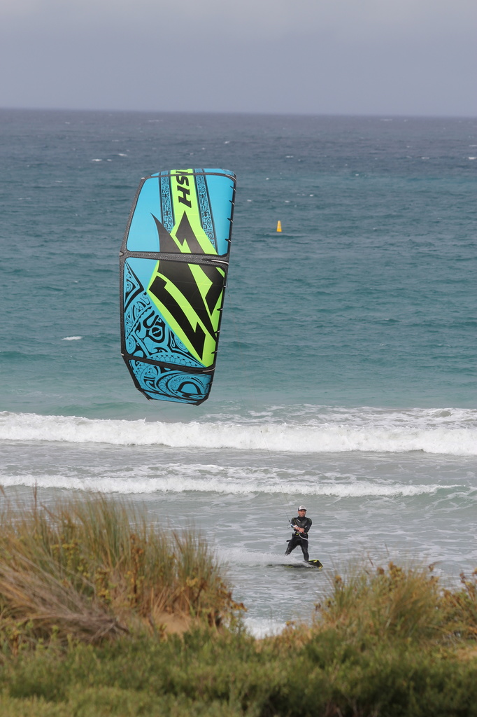 Winter wind surfer by gilbertwood
