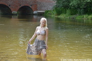 23rd Aug 2014 - Girl in River on a Summer's day