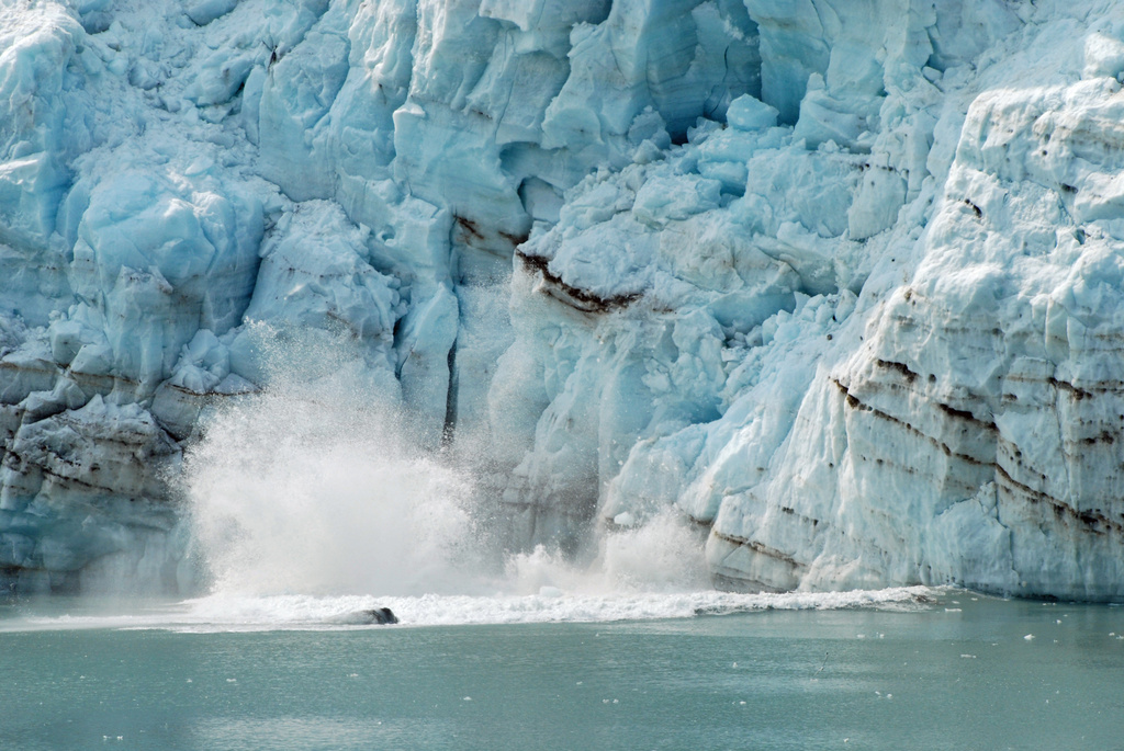 Calving Glacier by graceratliff