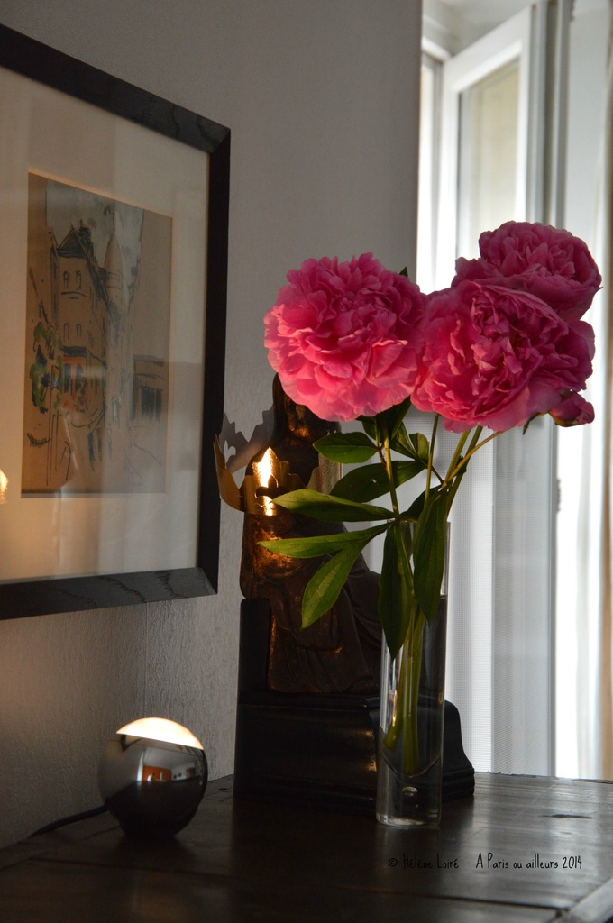 Last peonies from the garden by parisouailleurs