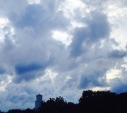 12th Jun 2014 - Skies over downtown Charleston, SC, 6/11/14