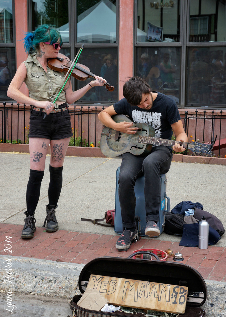 Street Performers by lynne5477
