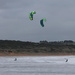 3 kite surfers this time! by gilbertwood