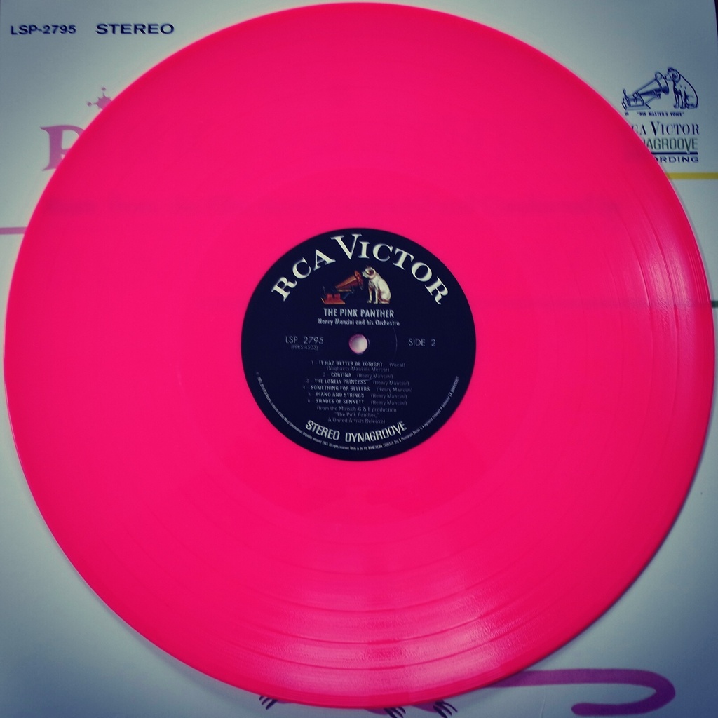 Pink Panther - Pink Vinyl by mattjcuk