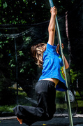 15th Jun 2014 - Swinging on a pole
