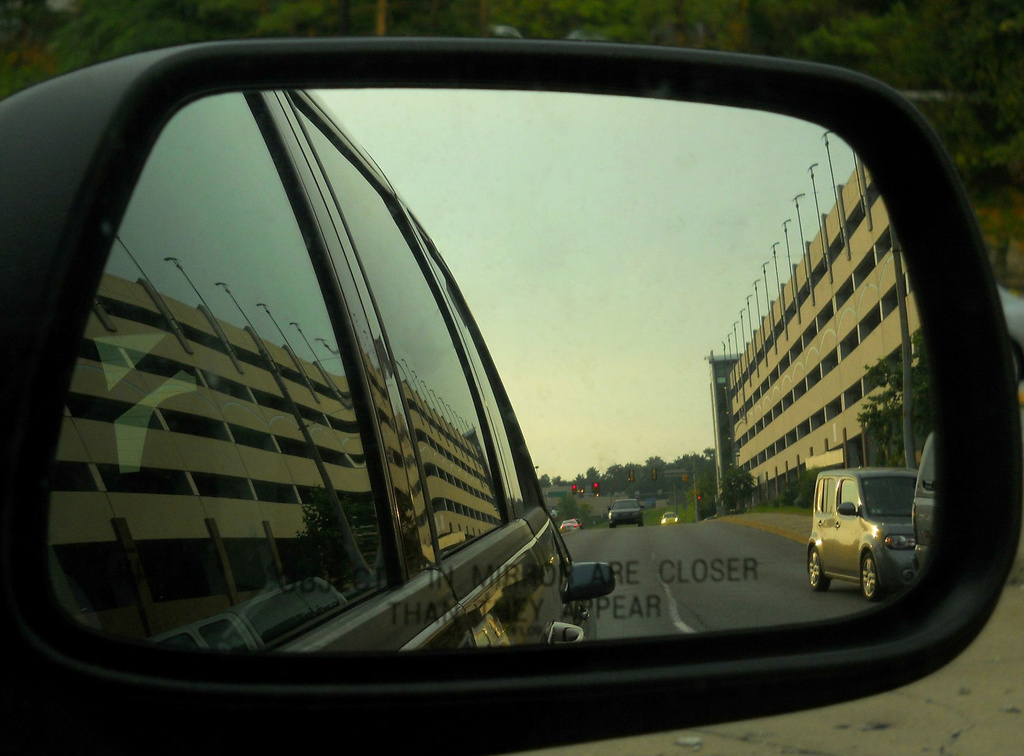 Mirror, mirror on the car by mittens