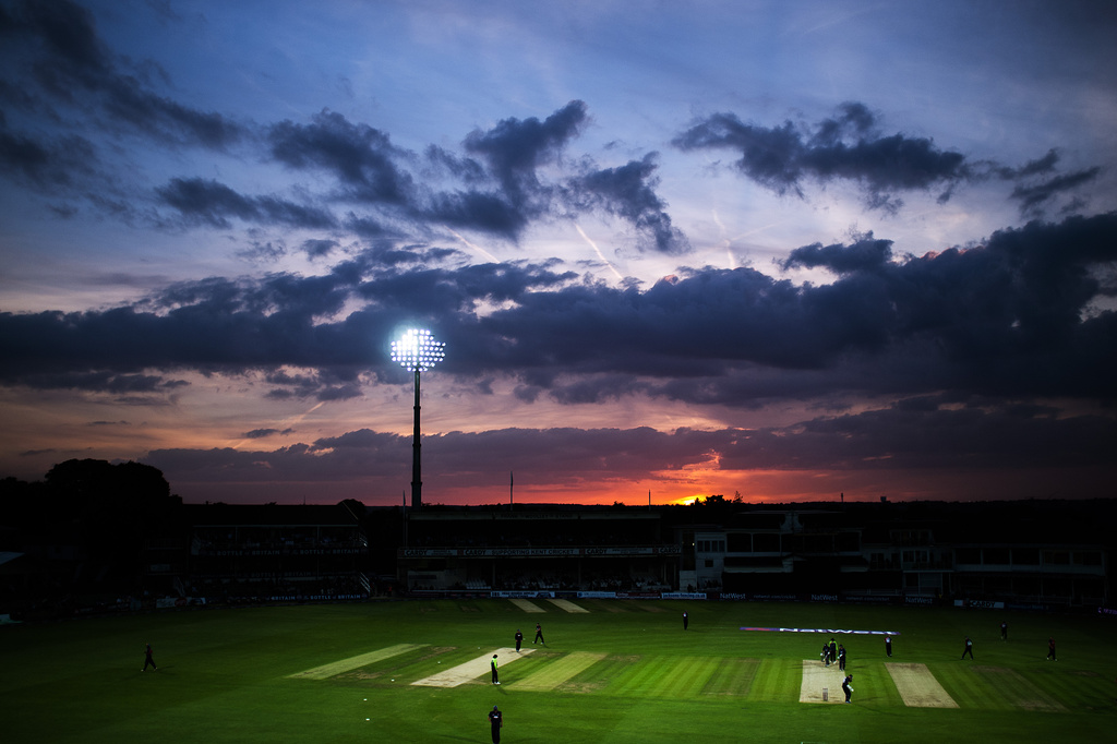 Day 162, Year 2 - Canterbury T20 Sunset by stevecameras