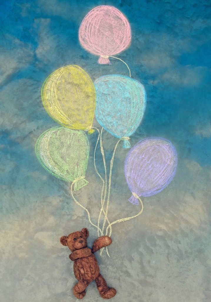 Teddy Balloons by kwind