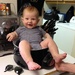 Baby in a crockpot.  by doelgerl