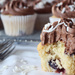 Cherry and Coconut Cupcakes with Chocolate Buttercream Icing by nicolecampbell