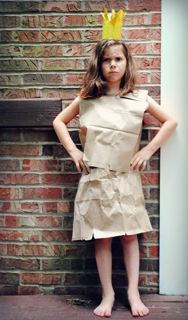 My Intense Paper Bag Princess by alophoto