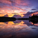 Sunset at Lake Thunderhead by exposure4u