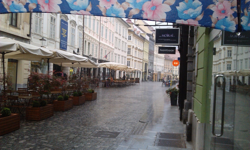 Empty Ljubljana by nami