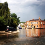 27th Jun 2014 - Flooding at the crossroads