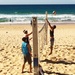 Beach volley ball by goosemanning