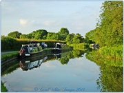 29th Jun 2014 - Canal Reflections At Foxton Locks