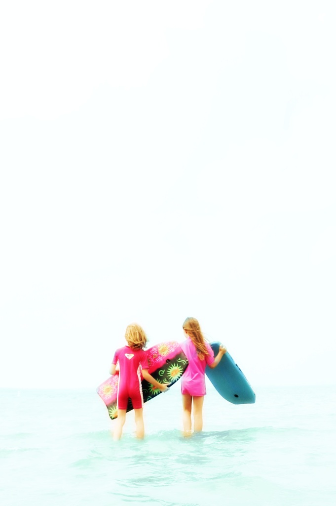 surfer girls. one day. by edie