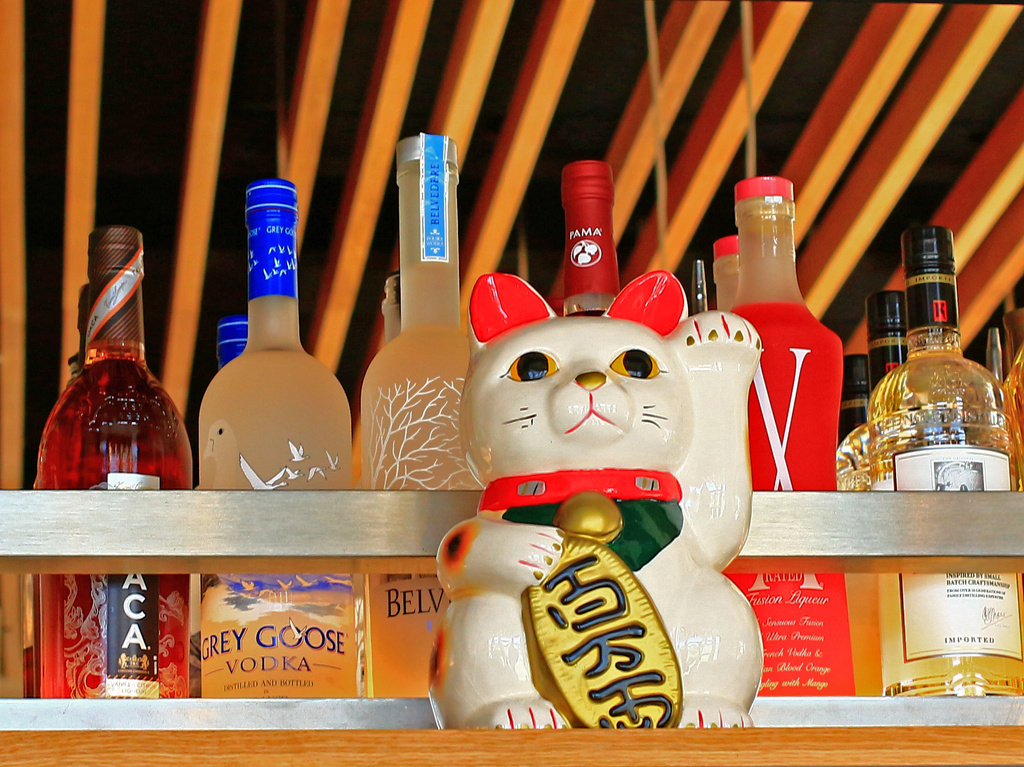 Lucky Cat at PF Changs by hondo