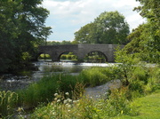 30th Jun 2014 - The bridge at Leintwardine  over the river Teme.....