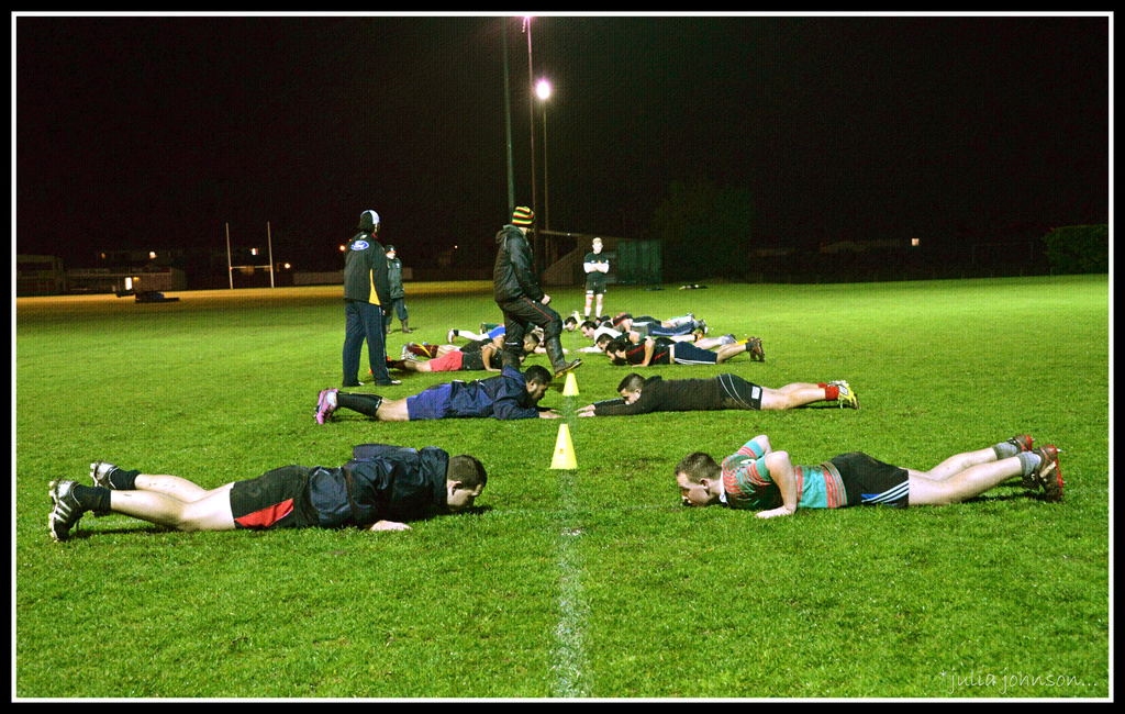 rugby practice by julzmaioro