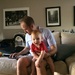 I love bouncing on daddy's knee.  by doelgerl