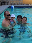 28th Jun 2014 - Swimming with the boys. 