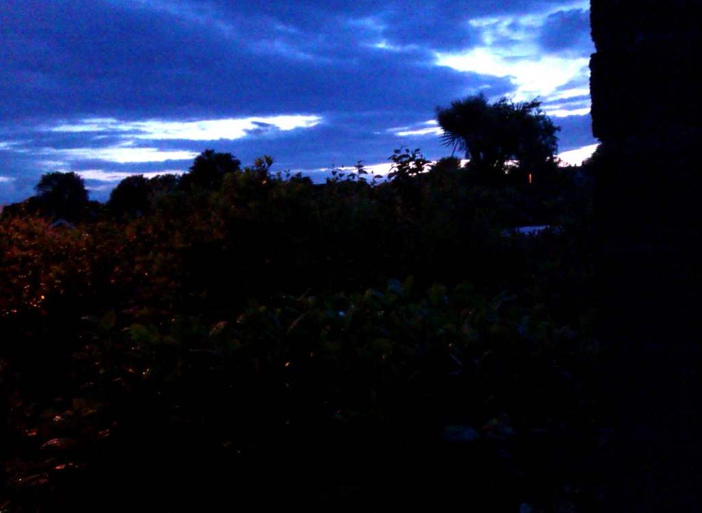 Night sky after a stormy day by jennymdennis
