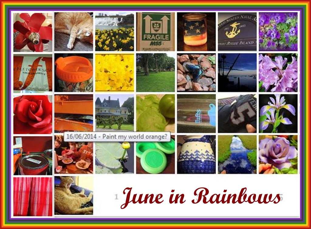 June in Rainbows by homeschoolmom