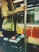 2nd Jul 2014 - Riding the subway...