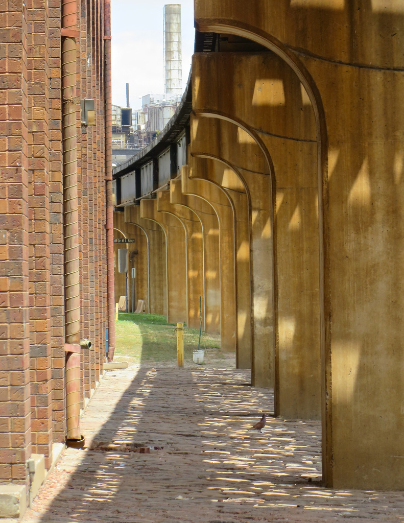 Riverfront Alley by rosiekerr