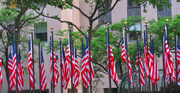 4th Jul 2014 - Flags at Rockefeller Center