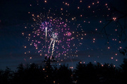 4th Jul 2014 - Fourth of July fireflies