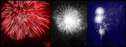 4th Jul 2014 - Red, white and blue fireworks!