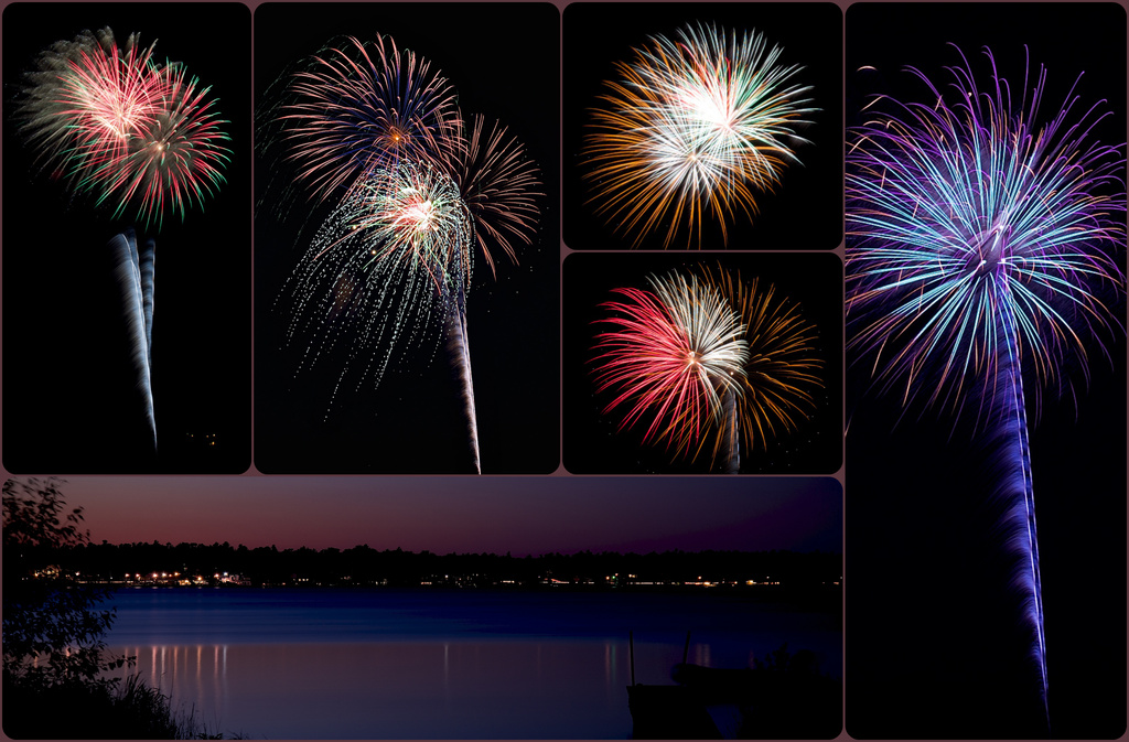 Fireworks Over the Harbor by taffy