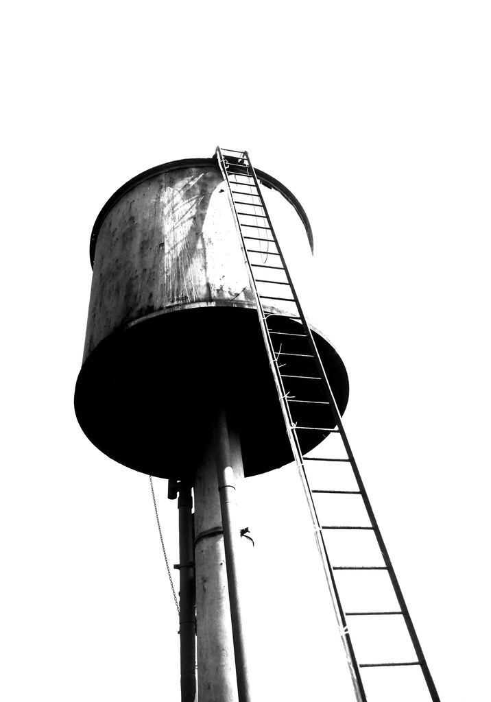water tower by newbank